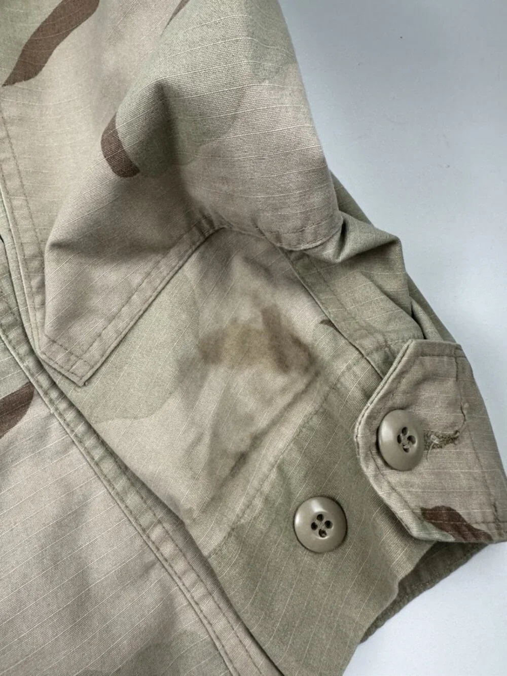 Vintage US Army DCU Camo Coat Men Medium Reg Desert Camoflauge Infantry